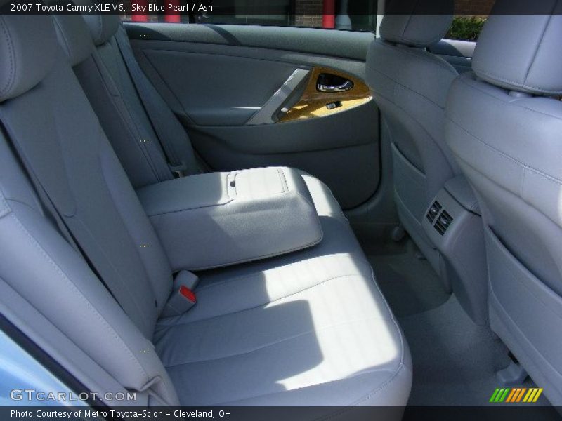 Sky Blue Pearl / Ash 2007 Toyota Camry XLE V6