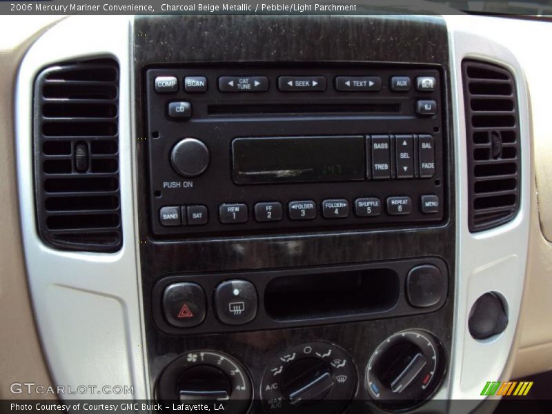 Charcoal Beige Metallic / Pebble/Light Parchment 2006 Mercury Mariner Convenience