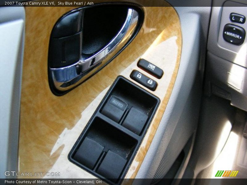 Sky Blue Pearl / Ash 2007 Toyota Camry XLE V6