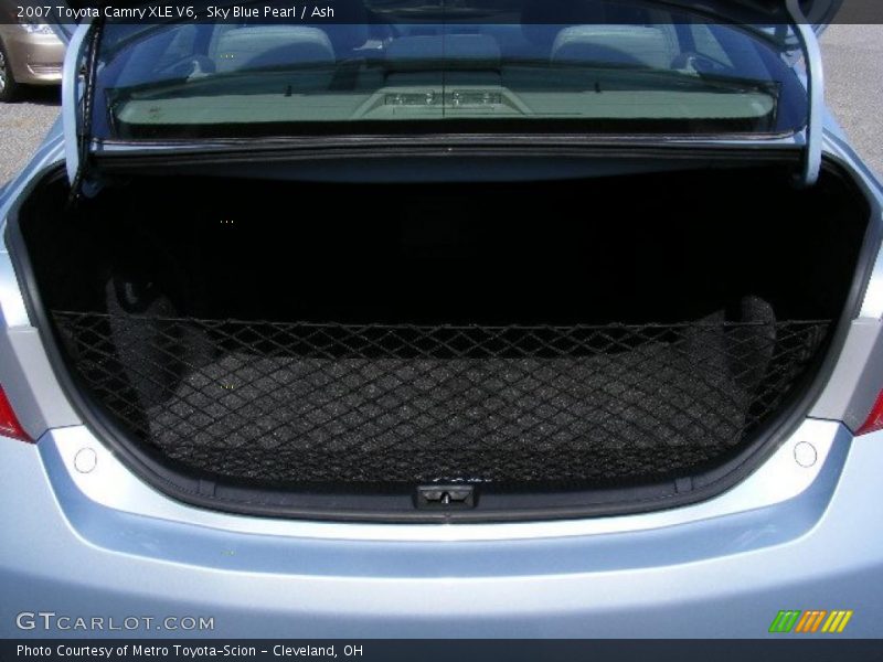 Sky Blue Pearl / Ash 2007 Toyota Camry XLE V6