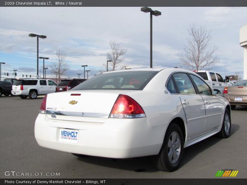 White / Neutral 2009 Chevrolet Impala LT