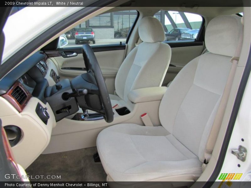 White / Neutral 2009 Chevrolet Impala LT