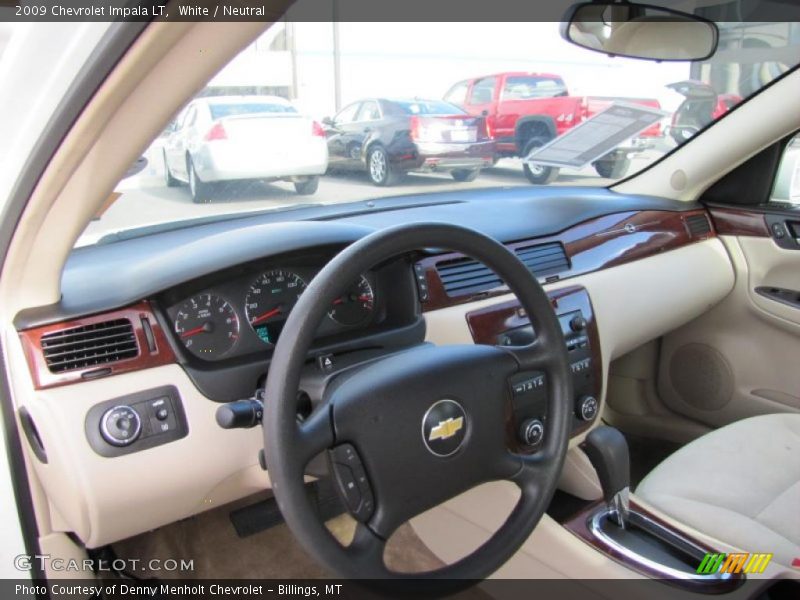 White / Neutral 2009 Chevrolet Impala LT