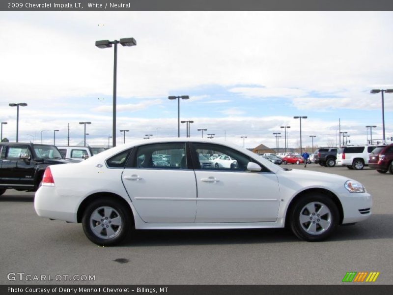 White / Neutral 2009 Chevrolet Impala LT