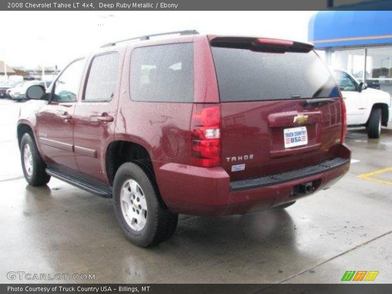 Deep Ruby Metallic / Ebony 2008 Chevrolet Tahoe LT 4x4