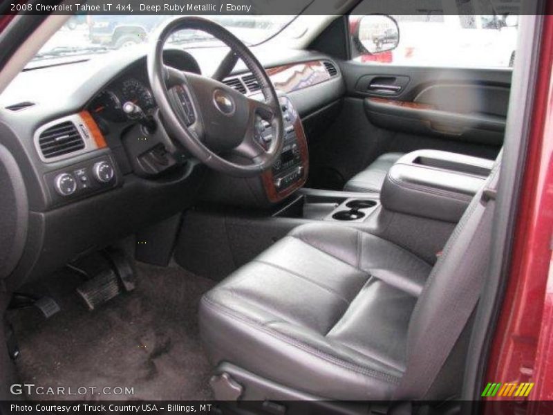 Deep Ruby Metallic / Ebony 2008 Chevrolet Tahoe LT 4x4