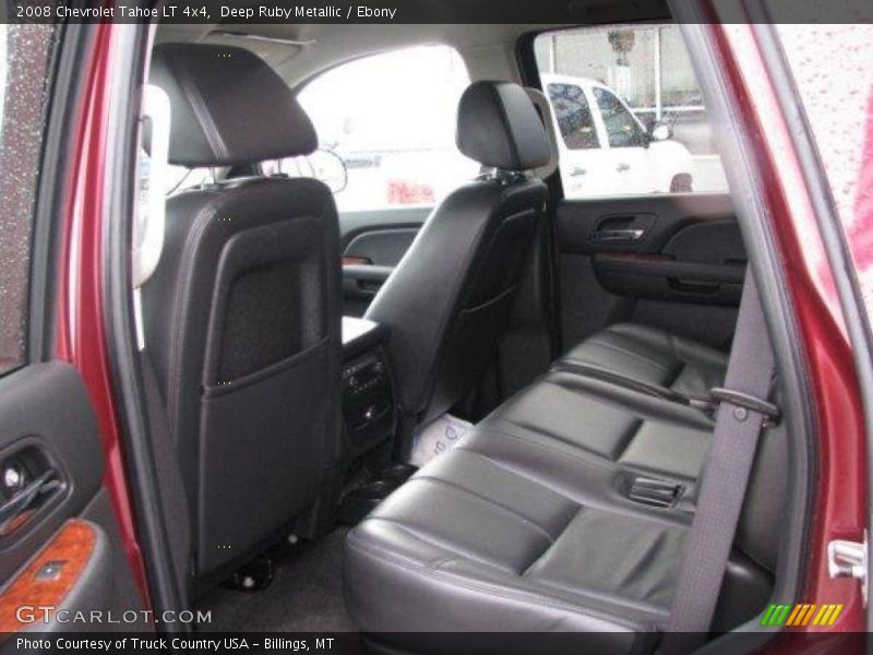 Deep Ruby Metallic / Ebony 2008 Chevrolet Tahoe LT 4x4