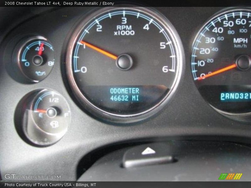 Deep Ruby Metallic / Ebony 2008 Chevrolet Tahoe LT 4x4