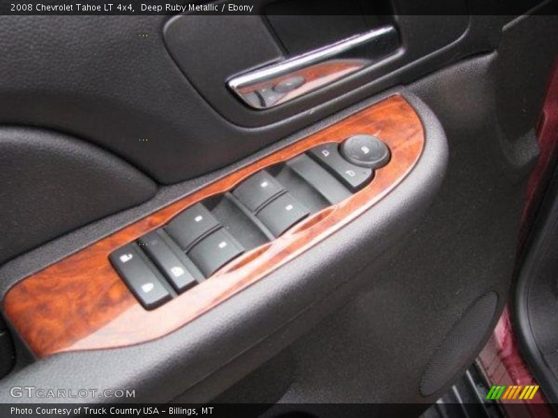 Deep Ruby Metallic / Ebony 2008 Chevrolet Tahoe LT 4x4