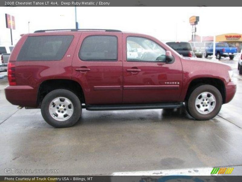 Deep Ruby Metallic / Ebony 2008 Chevrolet Tahoe LT 4x4