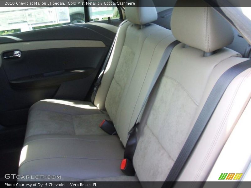 Gold Mist Metallic / Cocoa/Cashmere 2010 Chevrolet Malibu LT Sedan