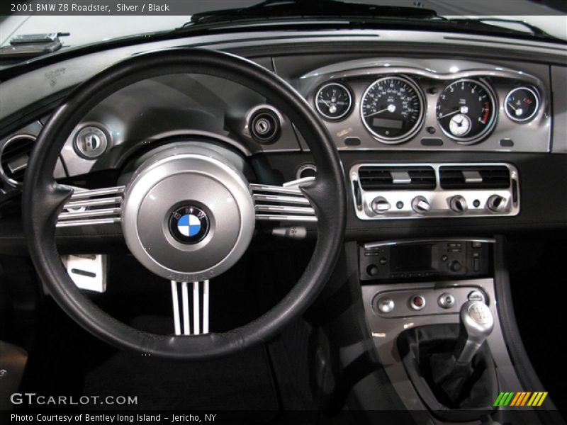 Silver / Black 2001 BMW Z8 Roadster