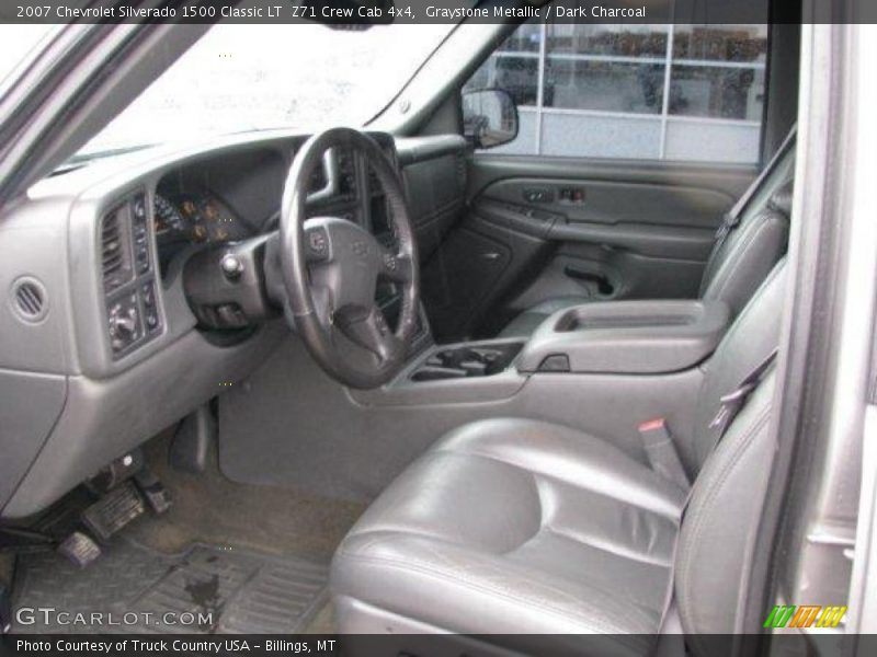Graystone Metallic / Dark Charcoal 2007 Chevrolet Silverado 1500 Classic LT  Z71 Crew Cab 4x4