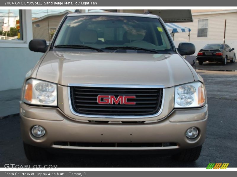 Sand Beige Metallic / Light Tan 2004 GMC Envoy SLE