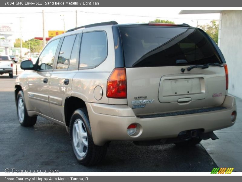 Sand Beige Metallic / Light Tan 2004 GMC Envoy SLE