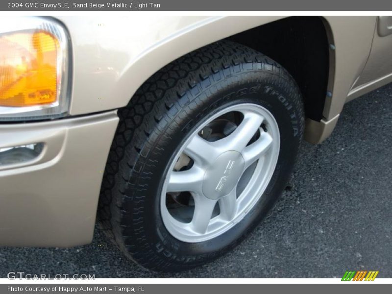 Sand Beige Metallic / Light Tan 2004 GMC Envoy SLE