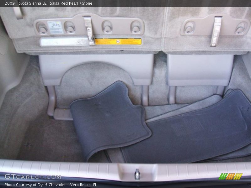 Salsa Red Pearl / Stone 2009 Toyota Sienna LE