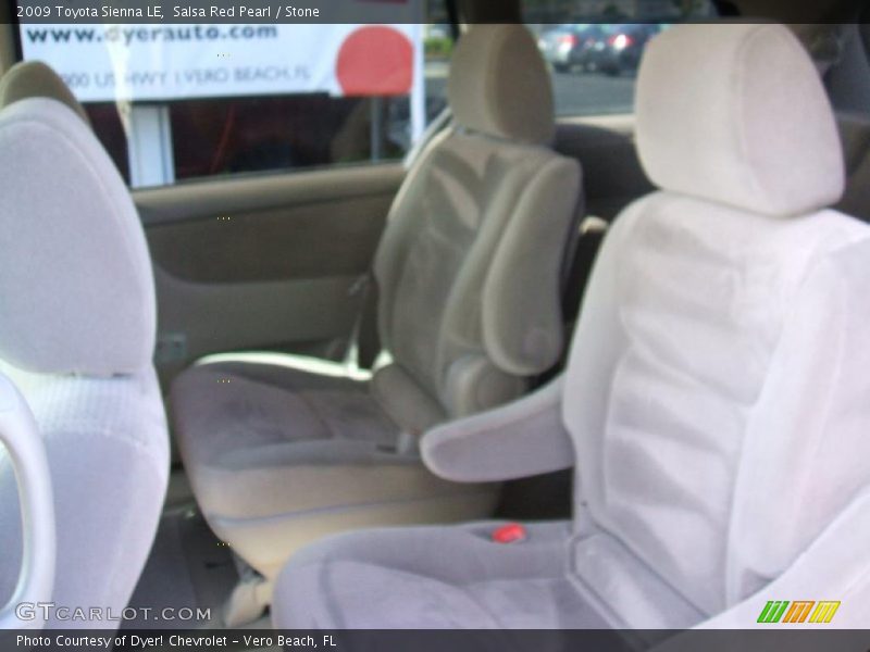 Salsa Red Pearl / Stone 2009 Toyota Sienna LE