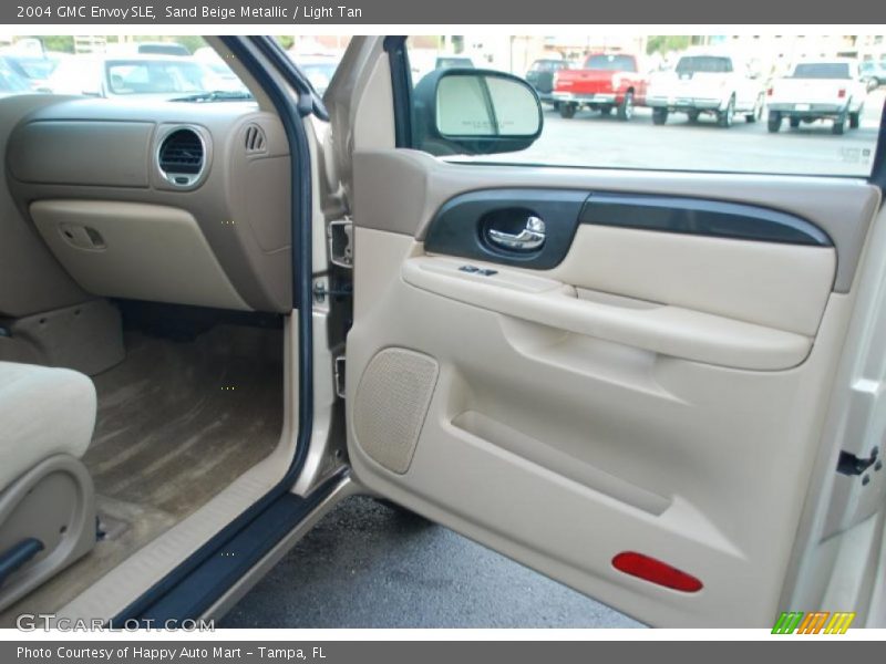 Sand Beige Metallic / Light Tan 2004 GMC Envoy SLE