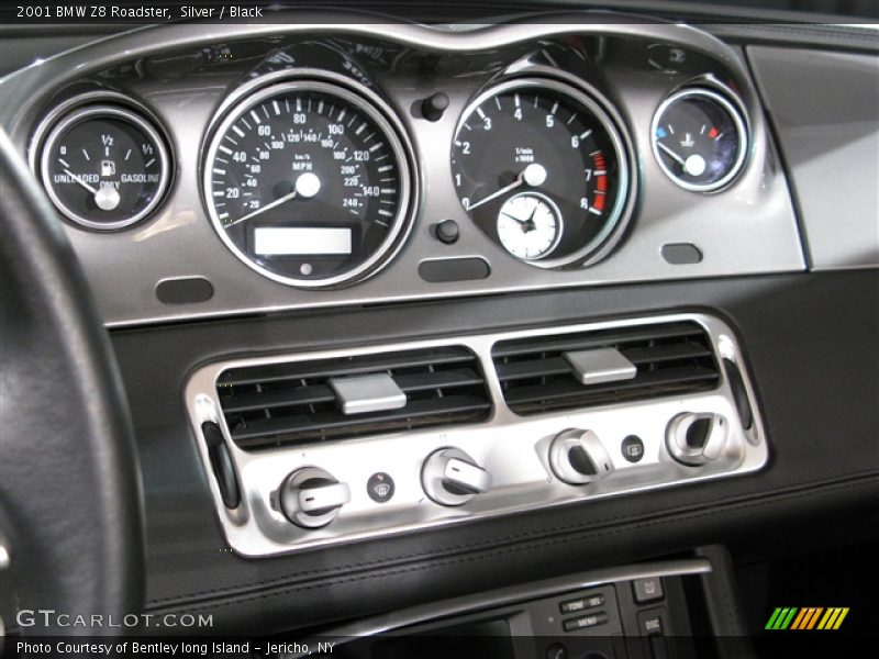 Silver / Black 2001 BMW Z8 Roadster