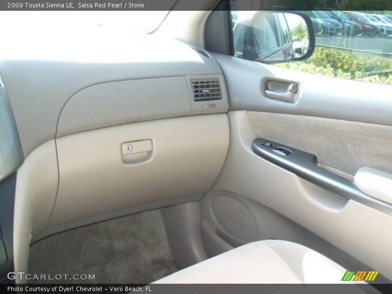 Salsa Red Pearl / Stone 2009 Toyota Sienna LE