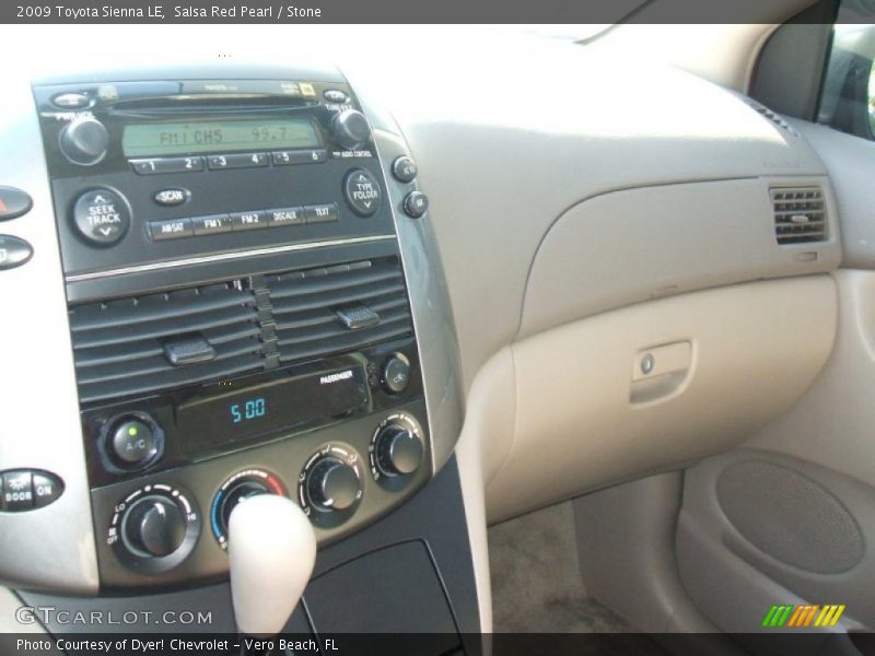 Salsa Red Pearl / Stone 2009 Toyota Sienna LE
