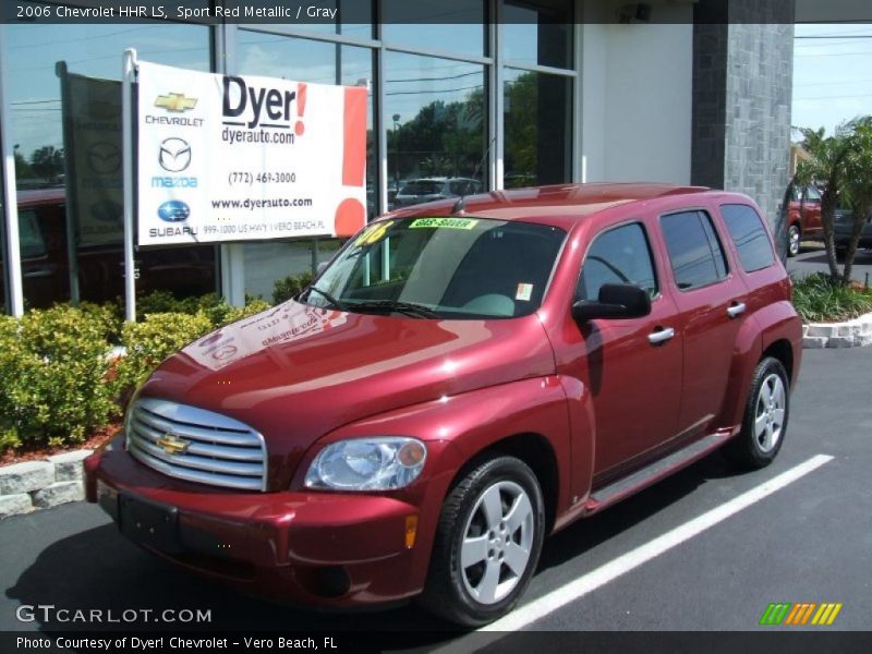 Sport Red Metallic / Gray 2006 Chevrolet HHR LS