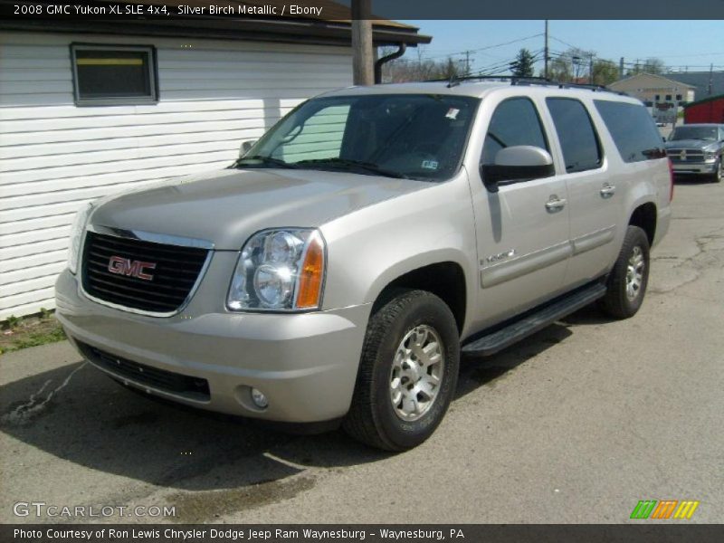 Silver Birch Metallic / Ebony 2008 GMC Yukon XL SLE 4x4