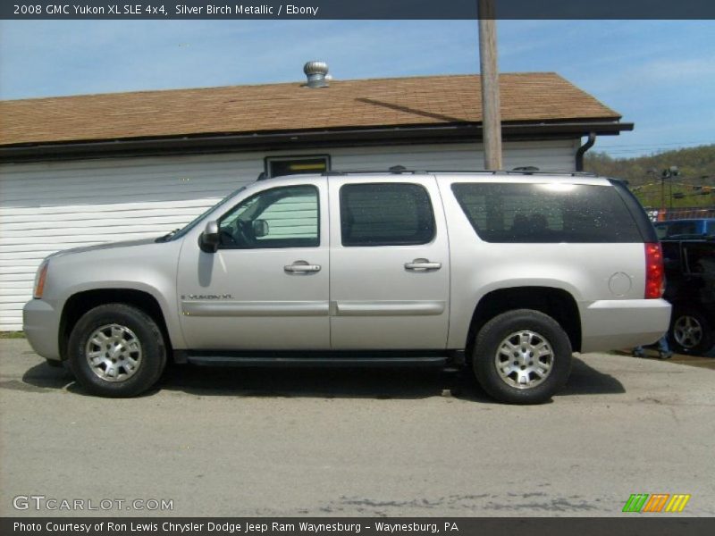 Silver Birch Metallic / Ebony 2008 GMC Yukon XL SLE 4x4