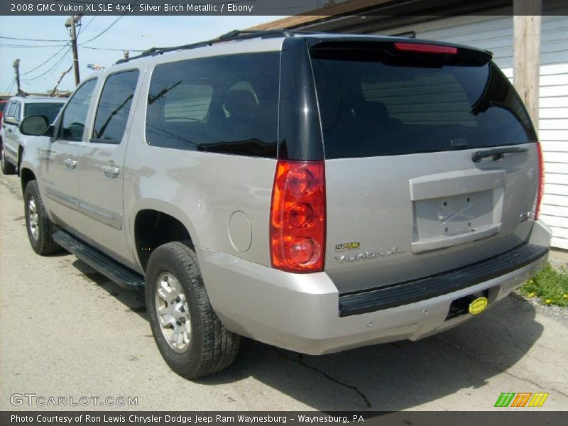 Silver Birch Metallic / Ebony 2008 GMC Yukon XL SLE 4x4