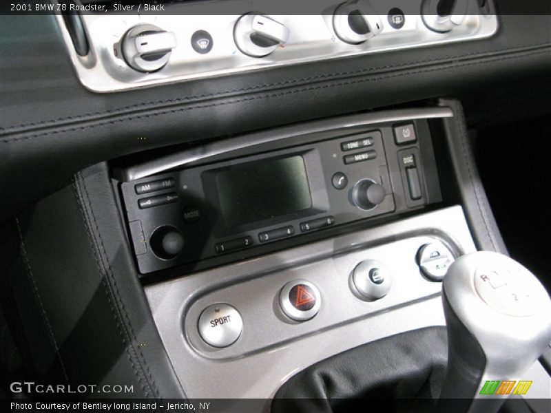 Silver / Black 2001 BMW Z8 Roadster