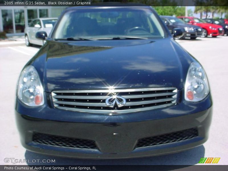 Black Obsidian / Graphite 2005 Infiniti G 35 Sedan