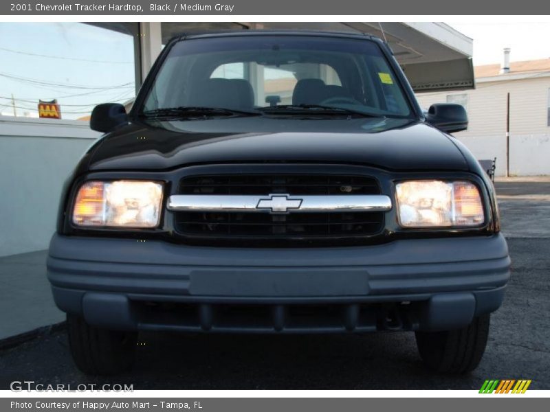 Black / Medium Gray 2001 Chevrolet Tracker Hardtop