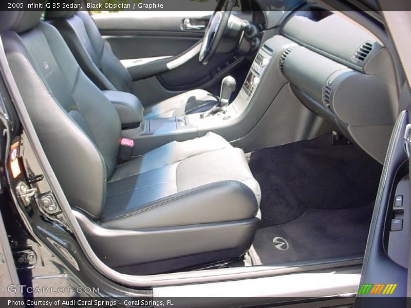 Black Obsidian / Graphite 2005 Infiniti G 35 Sedan