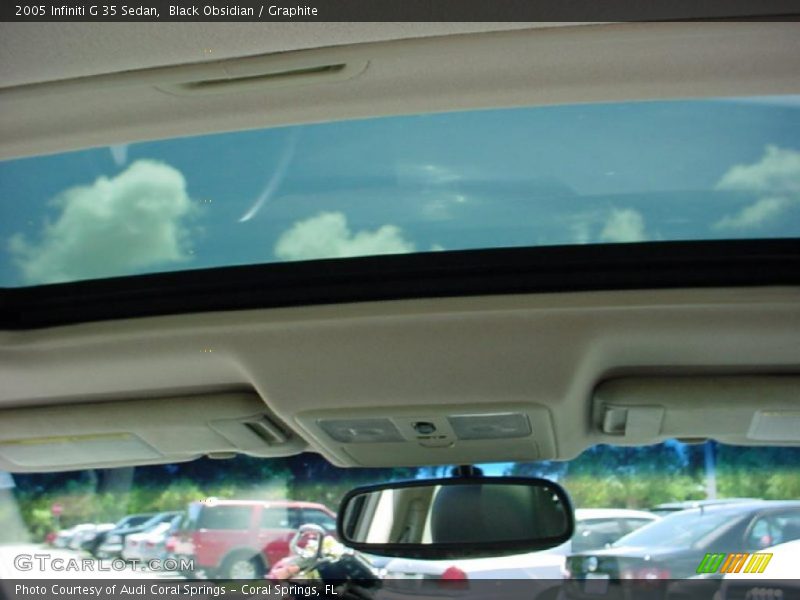 Black Obsidian / Graphite 2005 Infiniti G 35 Sedan