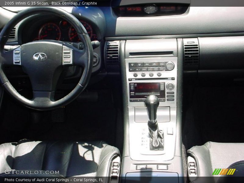 Black Obsidian / Graphite 2005 Infiniti G 35 Sedan