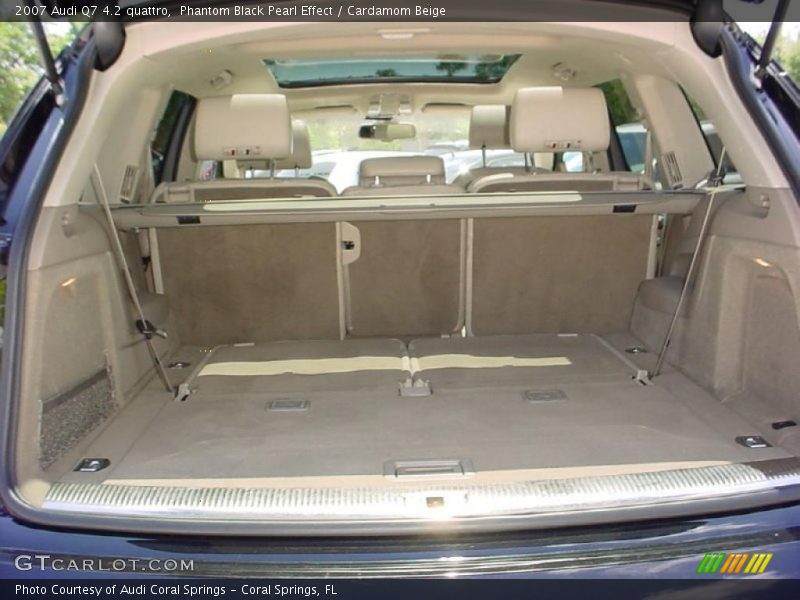 Phantom Black Pearl Effect / Cardamom Beige 2007 Audi Q7 4.2 quattro