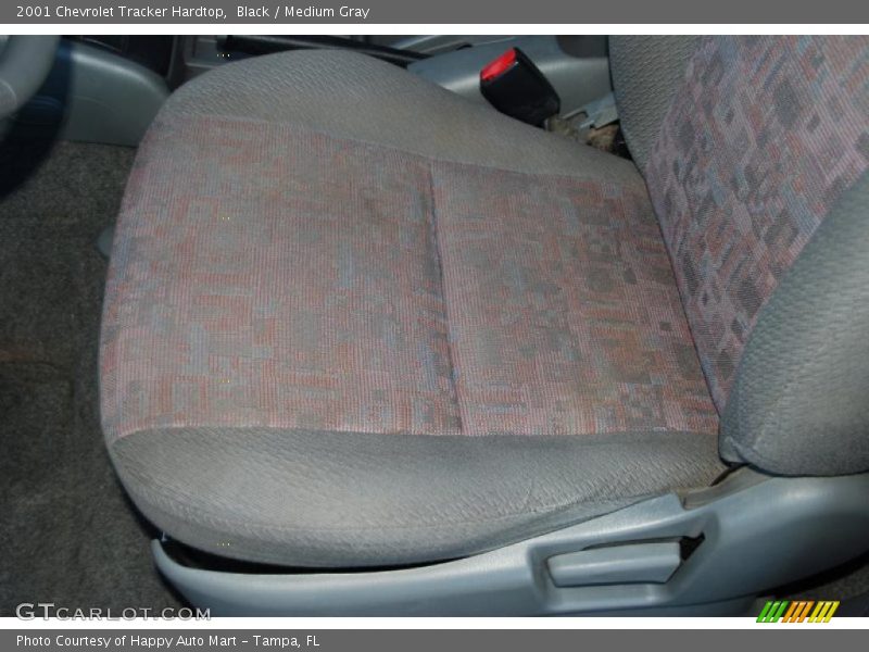 Black / Medium Gray 2001 Chevrolet Tracker Hardtop
