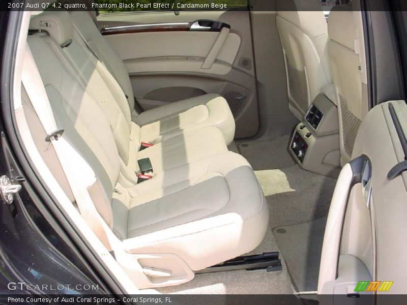 Phantom Black Pearl Effect / Cardamom Beige 2007 Audi Q7 4.2 quattro