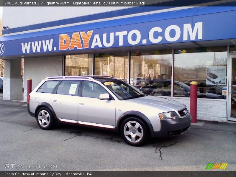 Light Silver Metallic / Platinum/Saber Black 2001 Audi Allroad 2.7T quattro Avant