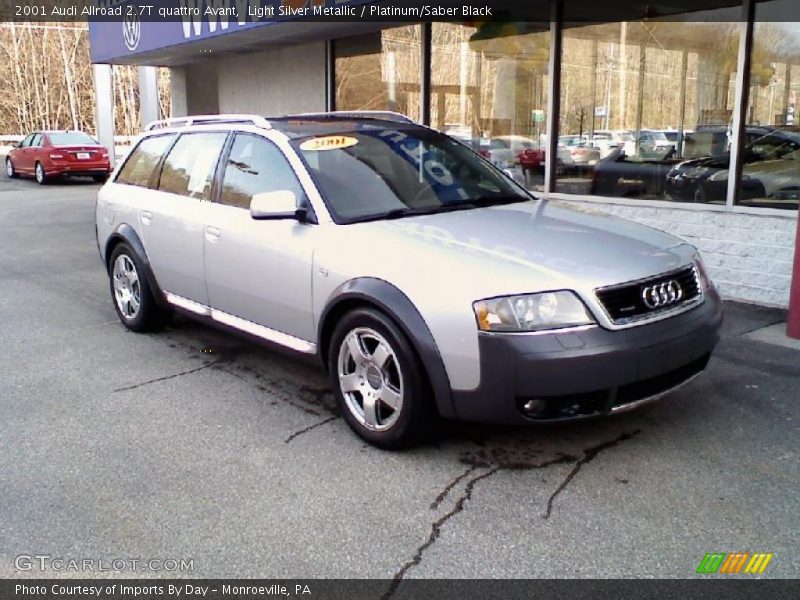 Light Silver Metallic / Platinum/Saber Black 2001 Audi Allroad 2.7T quattro Avant
