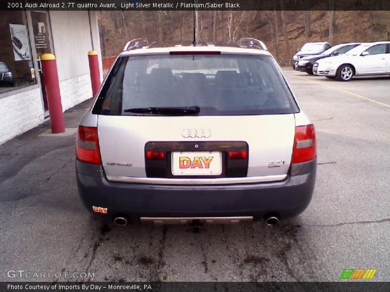 Light Silver Metallic / Platinum/Saber Black 2001 Audi Allroad 2.7T quattro Avant