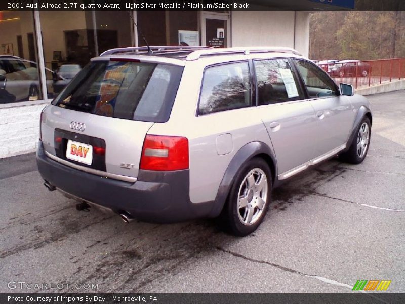 Light Silver Metallic / Platinum/Saber Black 2001 Audi Allroad 2.7T quattro Avant