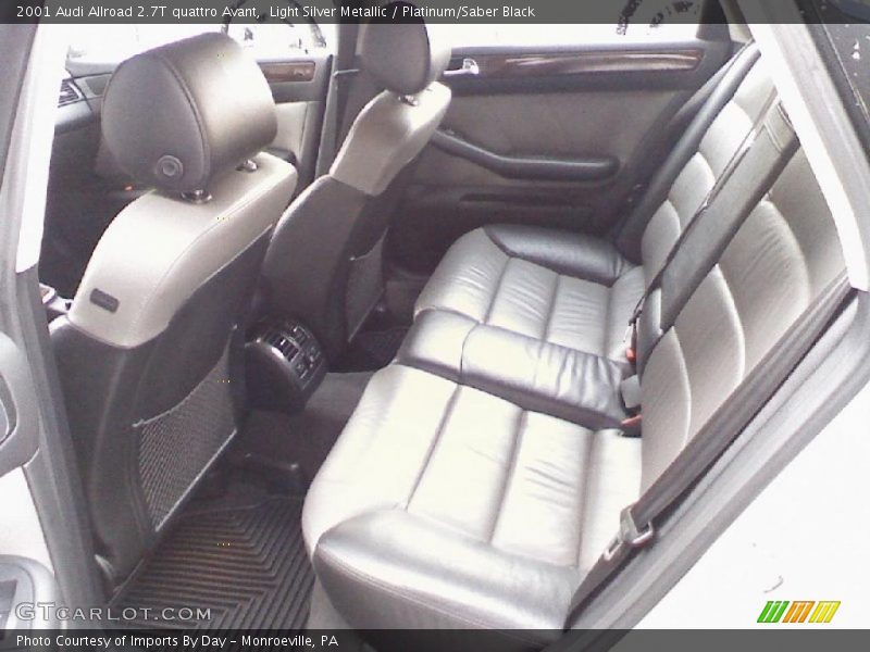 Light Silver Metallic / Platinum/Saber Black 2001 Audi Allroad 2.7T quattro Avant
