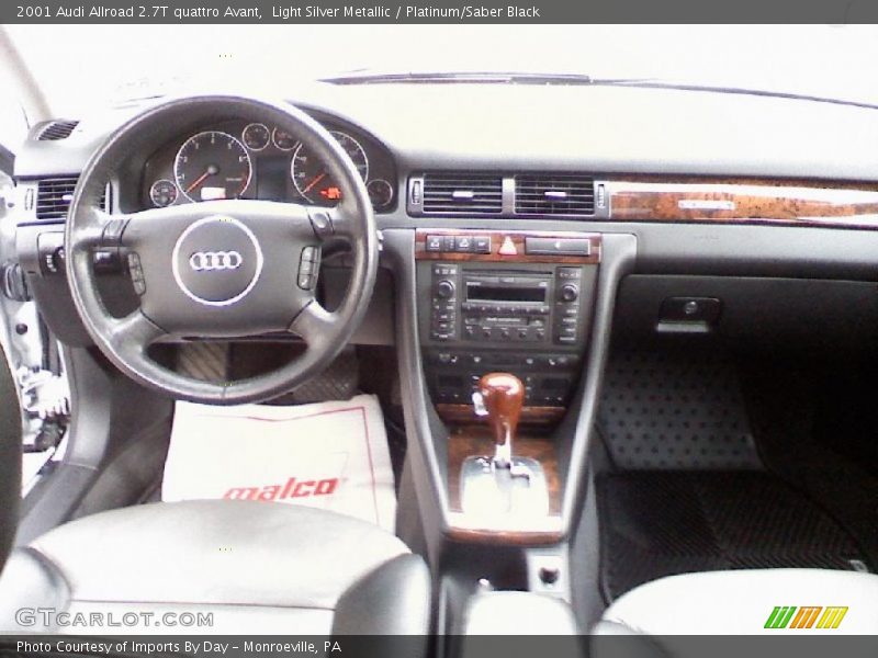 Light Silver Metallic / Platinum/Saber Black 2001 Audi Allroad 2.7T quattro Avant