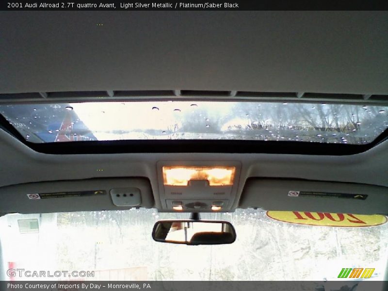 Light Silver Metallic / Platinum/Saber Black 2001 Audi Allroad 2.7T quattro Avant