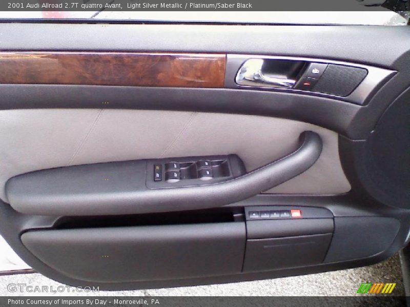 Light Silver Metallic / Platinum/Saber Black 2001 Audi Allroad 2.7T quattro Avant