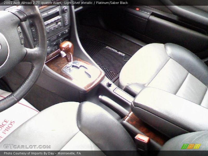 Light Silver Metallic / Platinum/Saber Black 2001 Audi Allroad 2.7T quattro Avant