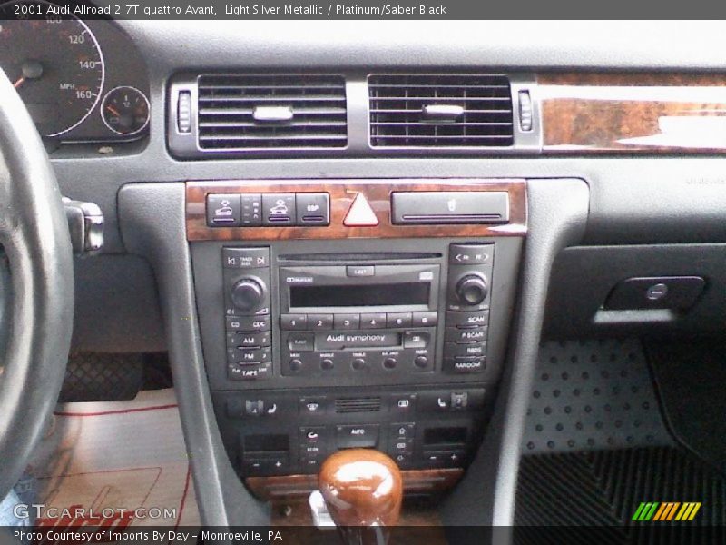 Light Silver Metallic / Platinum/Saber Black 2001 Audi Allroad 2.7T quattro Avant