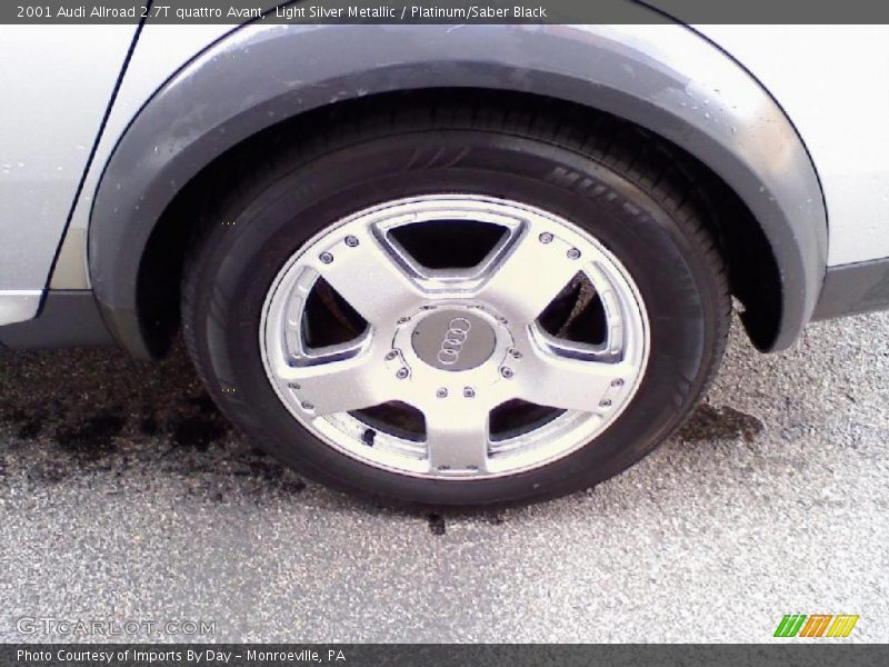 Light Silver Metallic / Platinum/Saber Black 2001 Audi Allroad 2.7T quattro Avant